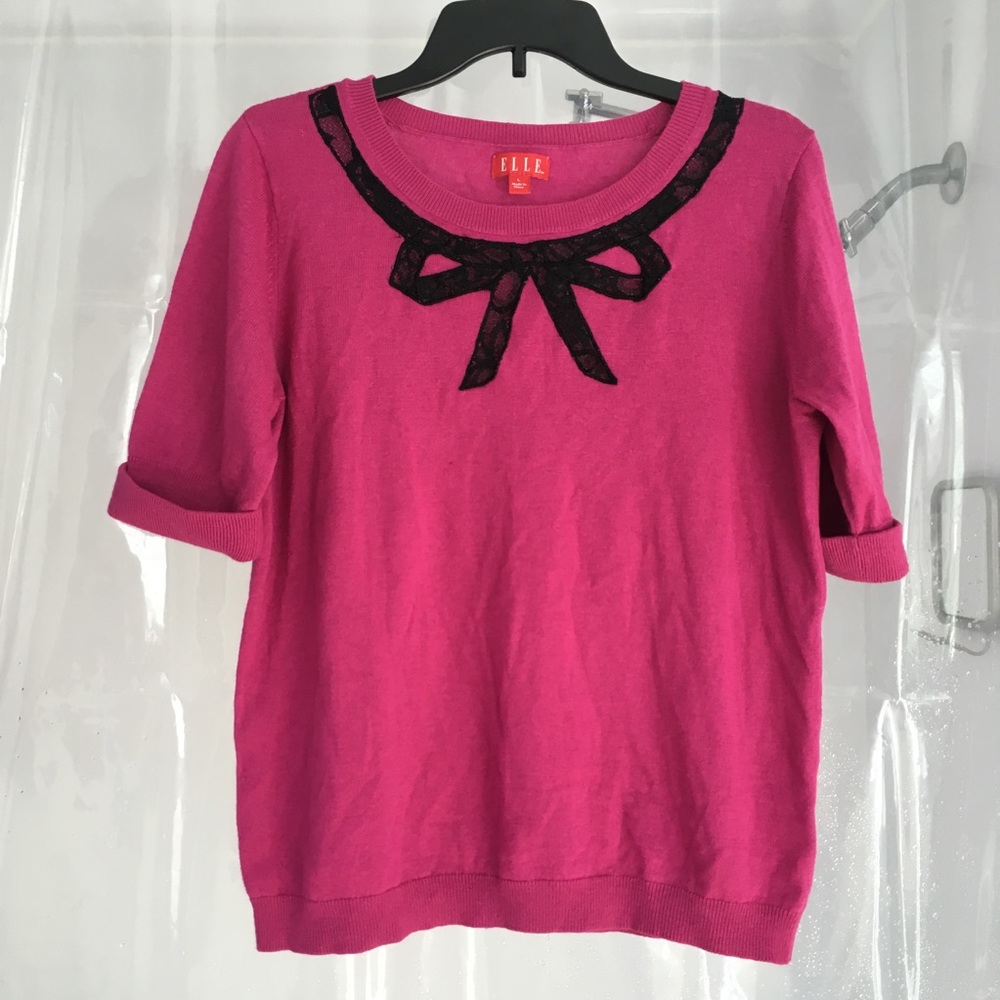 Elle short sleeve sweater